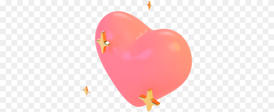 Hearts Tumblr Transparent Aesthetic Heart Sticker, Balloon Png Image