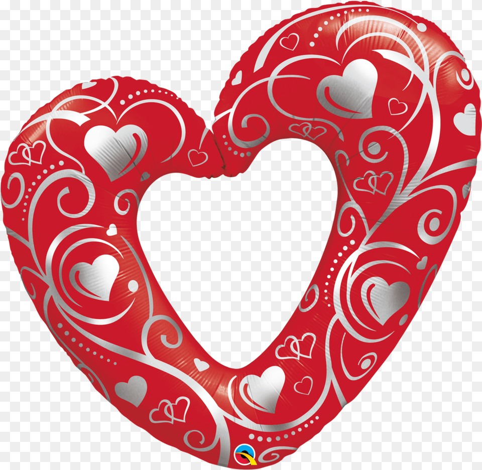 Hearts U0026 Filigree Red Balloon Qualatex Valentine Balloon Bouquets, Heart, Food, Ketchup, Sweets Free Png