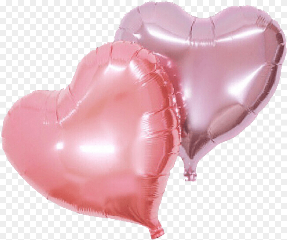 Hearts Valentines Love Balloons Pink Purple Cute Aesthe Pink Kawaii Aesthetic, Balloon Png
