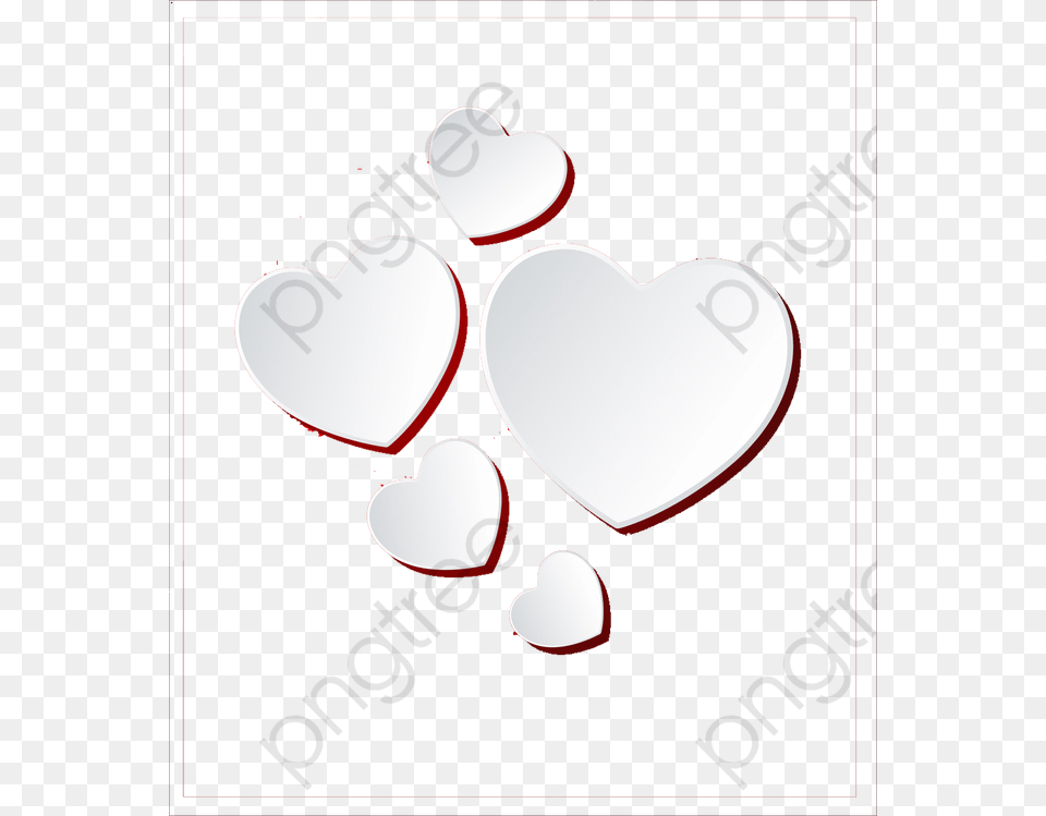 Hearts White, Heart Png Image
