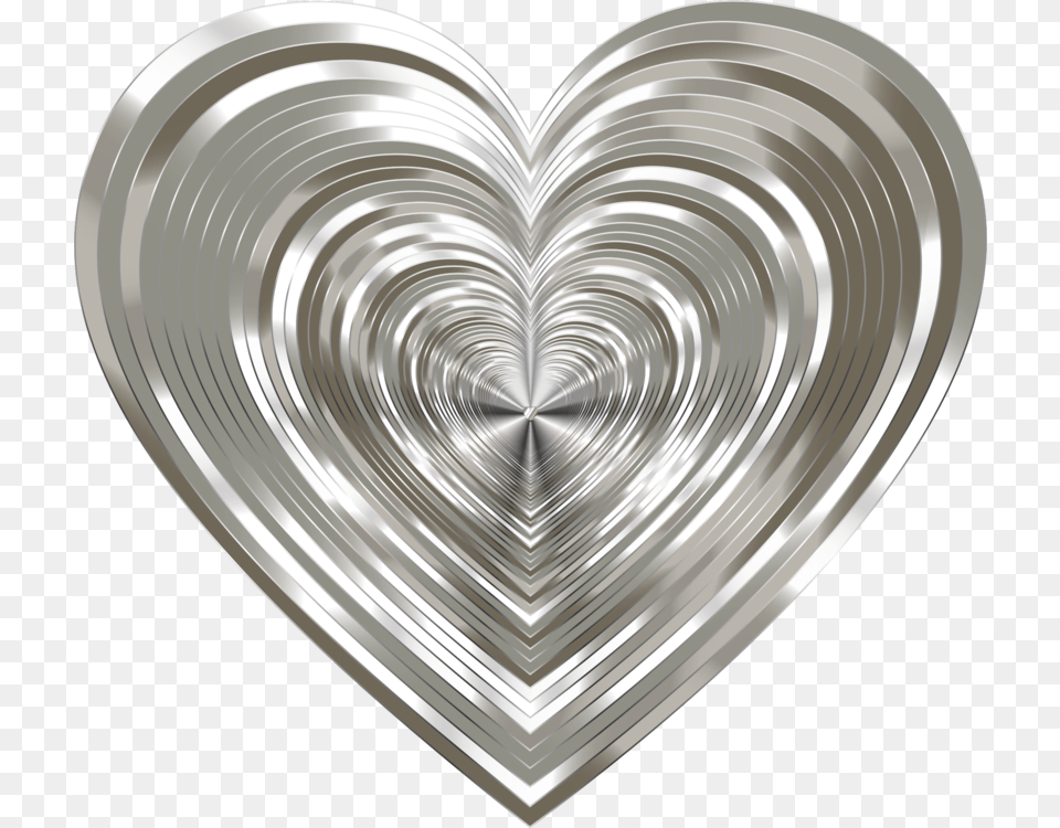 Heartsilverorgan Heart, Disk, Aluminium Free Transparent Png