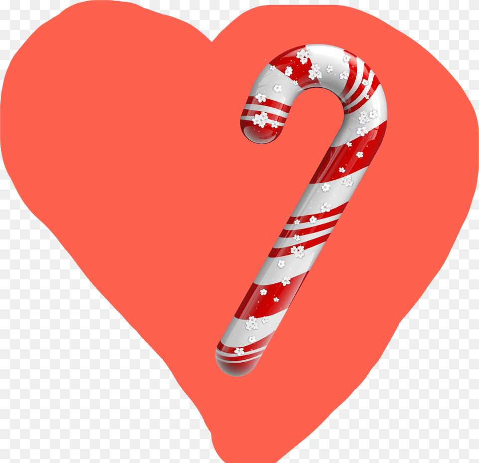 Heartsugarchristmas Heart, Food, Sweets, Candy, Stick Png