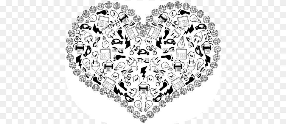 Heartvisual Artsdoily Clip Art, Doodle, Drawing, Pattern Free Transparent Png