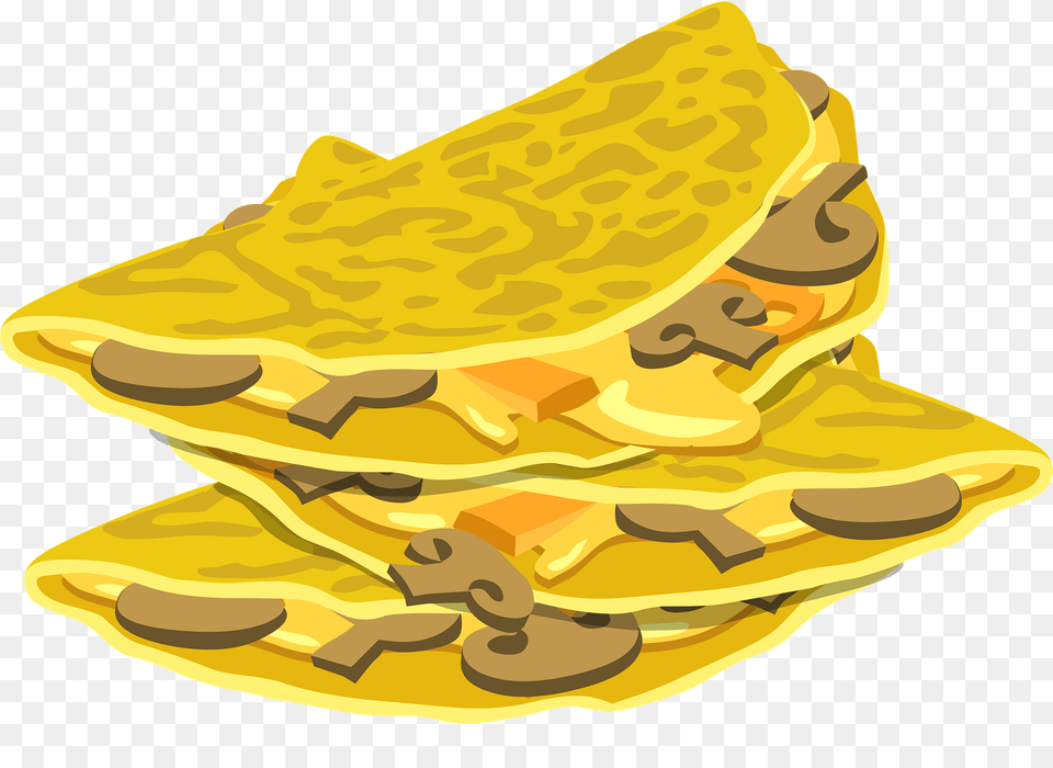 Hearty Omelet Clipart, Bread, Food, Animal, Fish Png Image