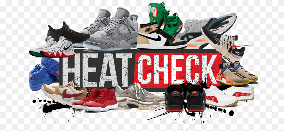 Heat Check Landing, Clothing, Footwear, Shoe, Sneaker Png Image