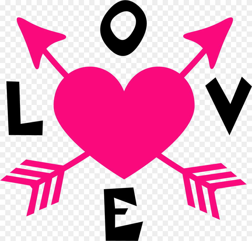 Heat Clipart Wedding Heart Design Logo Love With Arrow, Animal, Fish, Sea Life, Shark Free Transparent Png