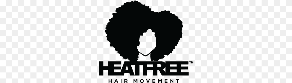 Heat Hair Movement Heat Hair Logo, Silhouette, Stencil, Person, Book Free Png Download