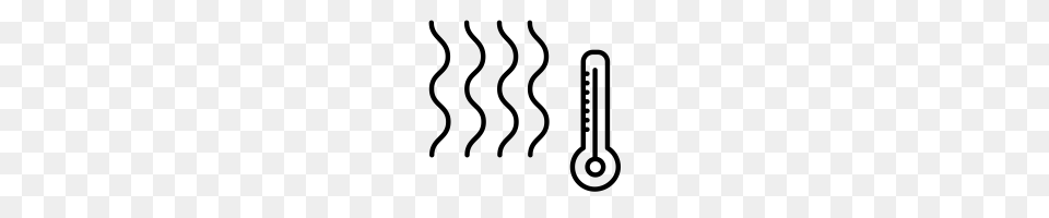 Heat Icons Noun Project, Gray Free Png