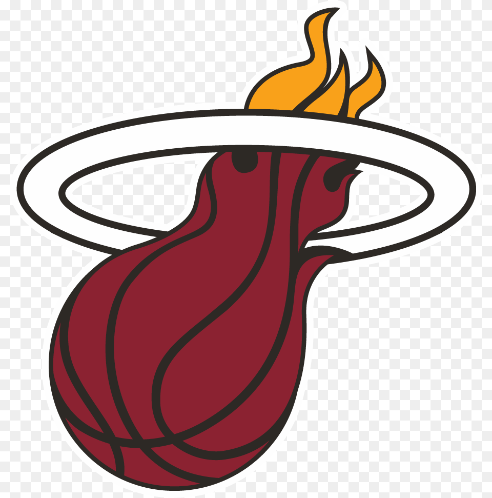 Heat Logo Miami Miami Heat Logo, Light, Torch Free Transparent Png