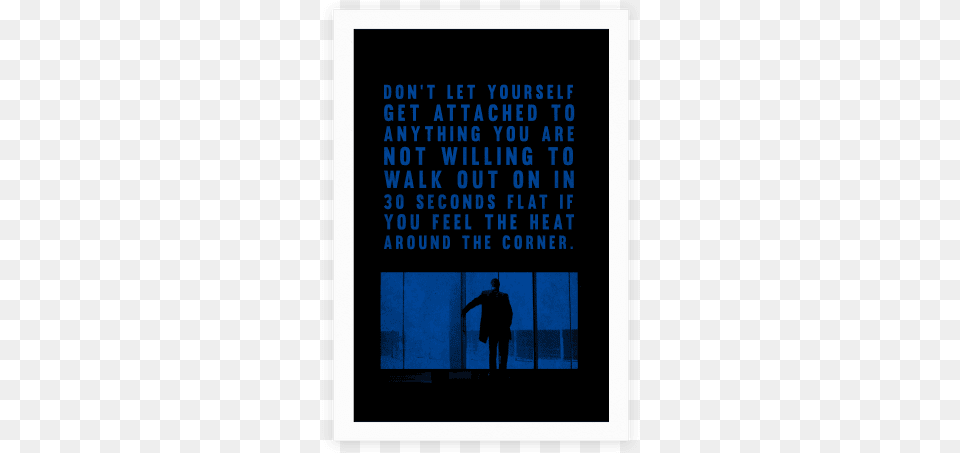 Heat Poster Poster, Silhouette, Adult, Male, Man Free Png Download