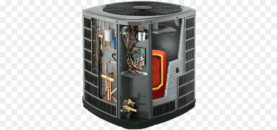 Heat Pump Air Conditioning Unit Inside, Computer Hardware, Electronics, Hardware, Device Free Transparent Png