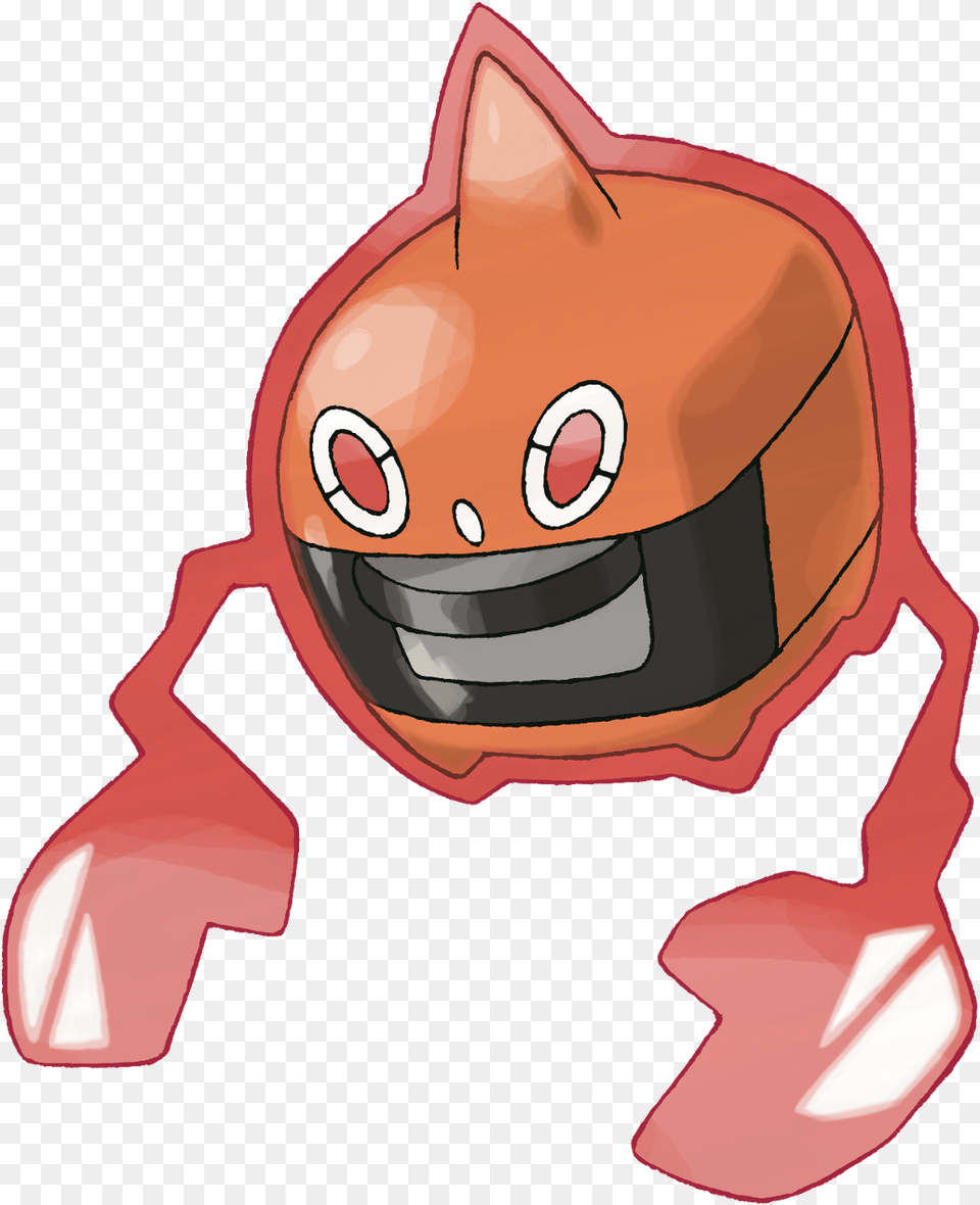 Heat Rotom Heat Rotom Pokemon, Helmet, Crash Helmet, Animal, Fish Png