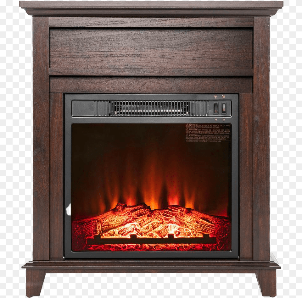 Heater Clipart Standing Electric Fireplace Heater, Hearth, Indoors Png