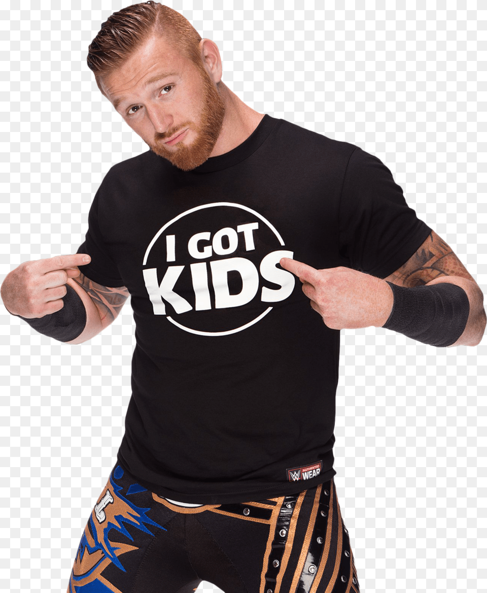 Heath Slater Wwe Champion, T-shirt, Clothing, Person, Man Png