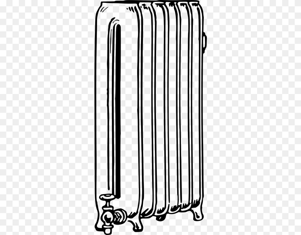 Heating Radiators Heater, Gray Free Transparent Png