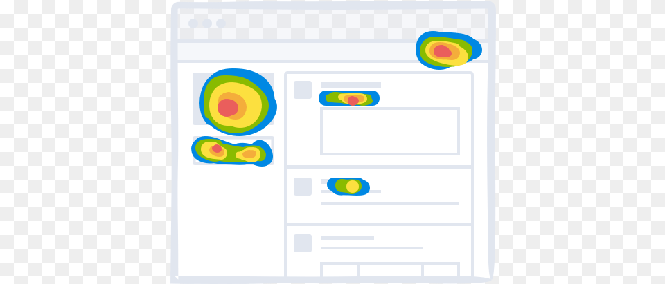 Heatmap Click Report Crazy Website Heat Mapping Icon, File, Text, Page, White Board Free Png Download