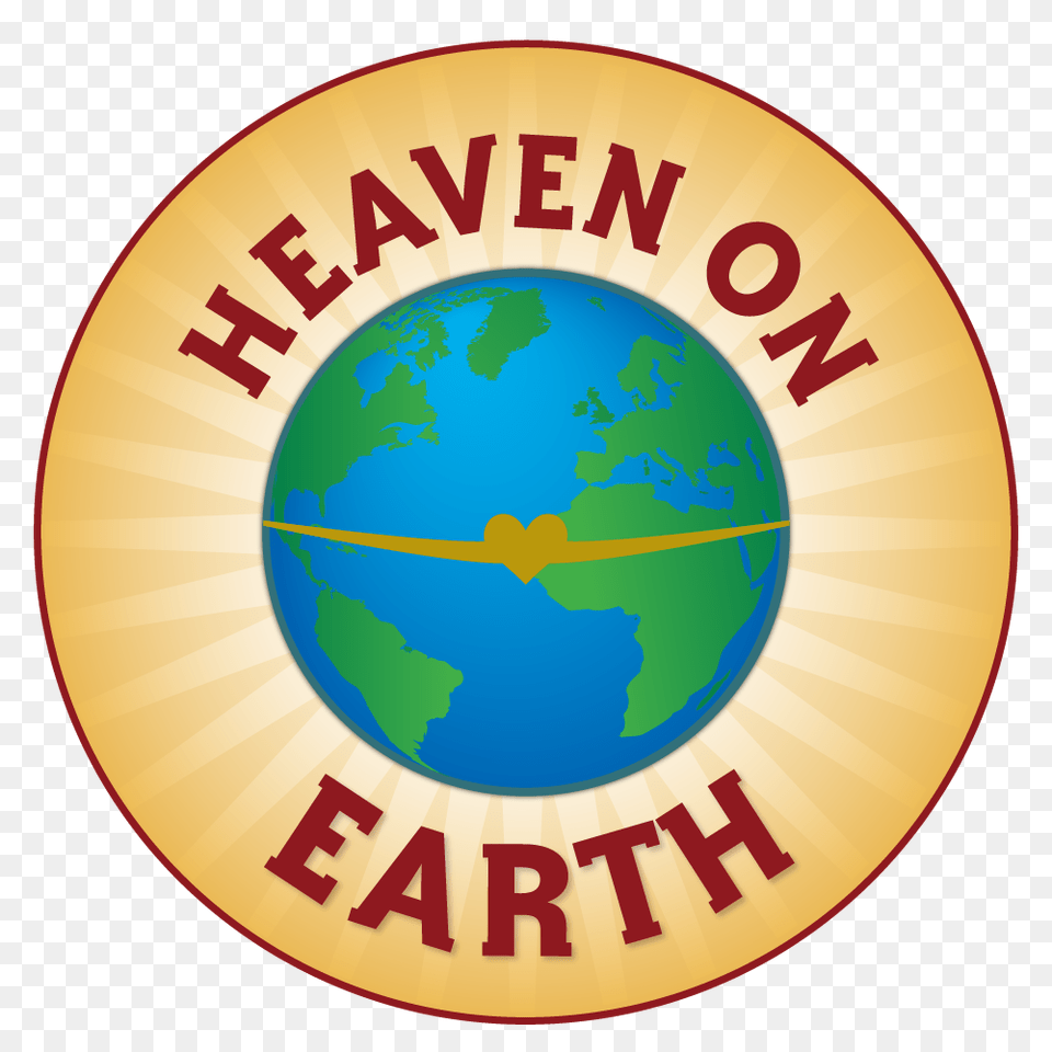 Heaven And Earth Clipart Clip Art, Logo, Disk, Astronomy, Outer Space Free Png Download