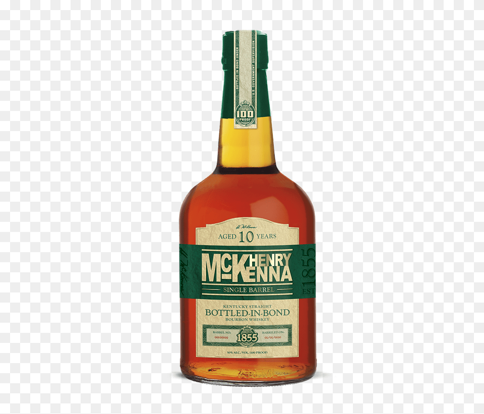 Heaven Hill Distillery Henry Mckenna Single Barrel, Alcohol, Beverage, Liquor, Beer Free Transparent Png