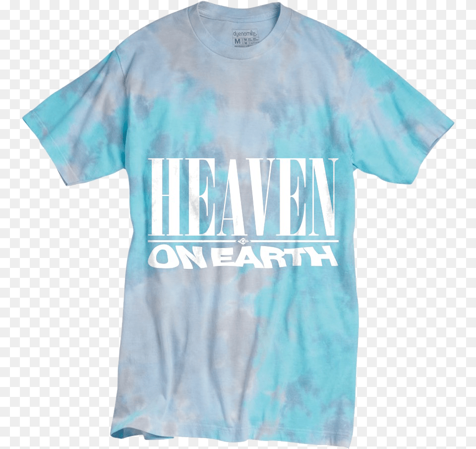 Heaven On Earth Tee Active Shirt, Clothing, T-shirt, Dye Png Image