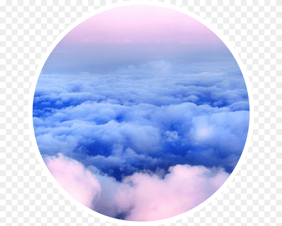 Heaven Sky Clouds Cloud Cloudysky Blue Sunset Gradient Clouds, Nature, Outdoors, Astronomy, Moon Free Png Download