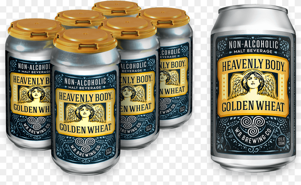 Heavenly Body Na Golden Wheat Wellbeing Brewing Co Heavenly Body Golden Wheat Beer, Alcohol, Beverage, Lager, Person Png Image