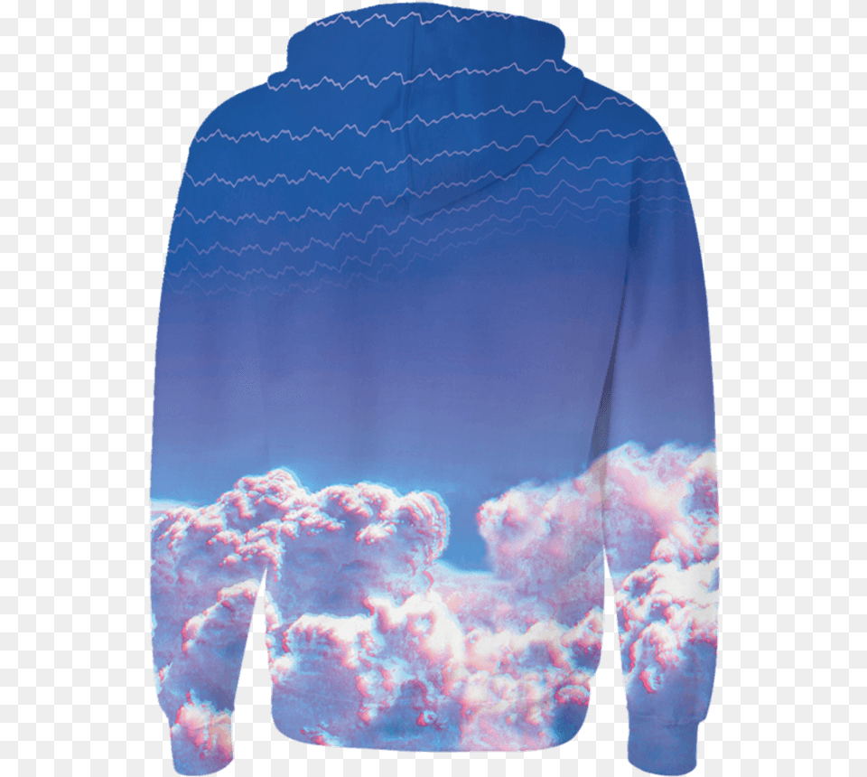 Heavens Gate Zip Up Hoodiedata Id Sweater, Sweatshirt, Clothing, Knitwear, Hoodie Png Image