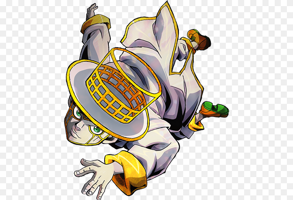 Heavensdoor Keyart Jojo Bizarre Adventure Cool Stands, Adult, Male, Man, Person Free Png