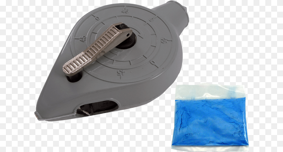 Heavy Duty Chalk Line Reel W Detail Tape Measure, Plastic, Bag Png Image