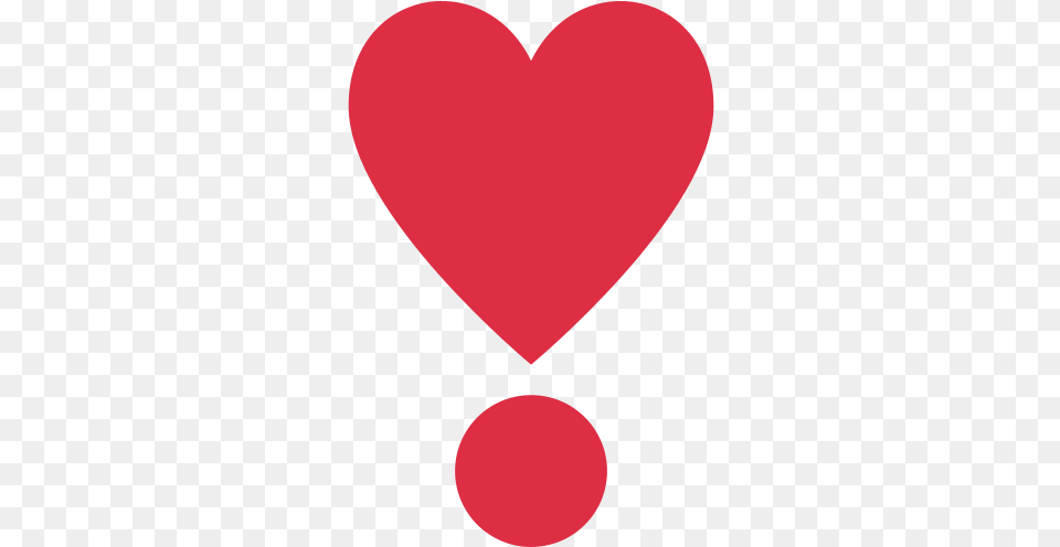 Heavy Heart Exclamation Emoji Meaning Heart, Balloon Free Transparent Png