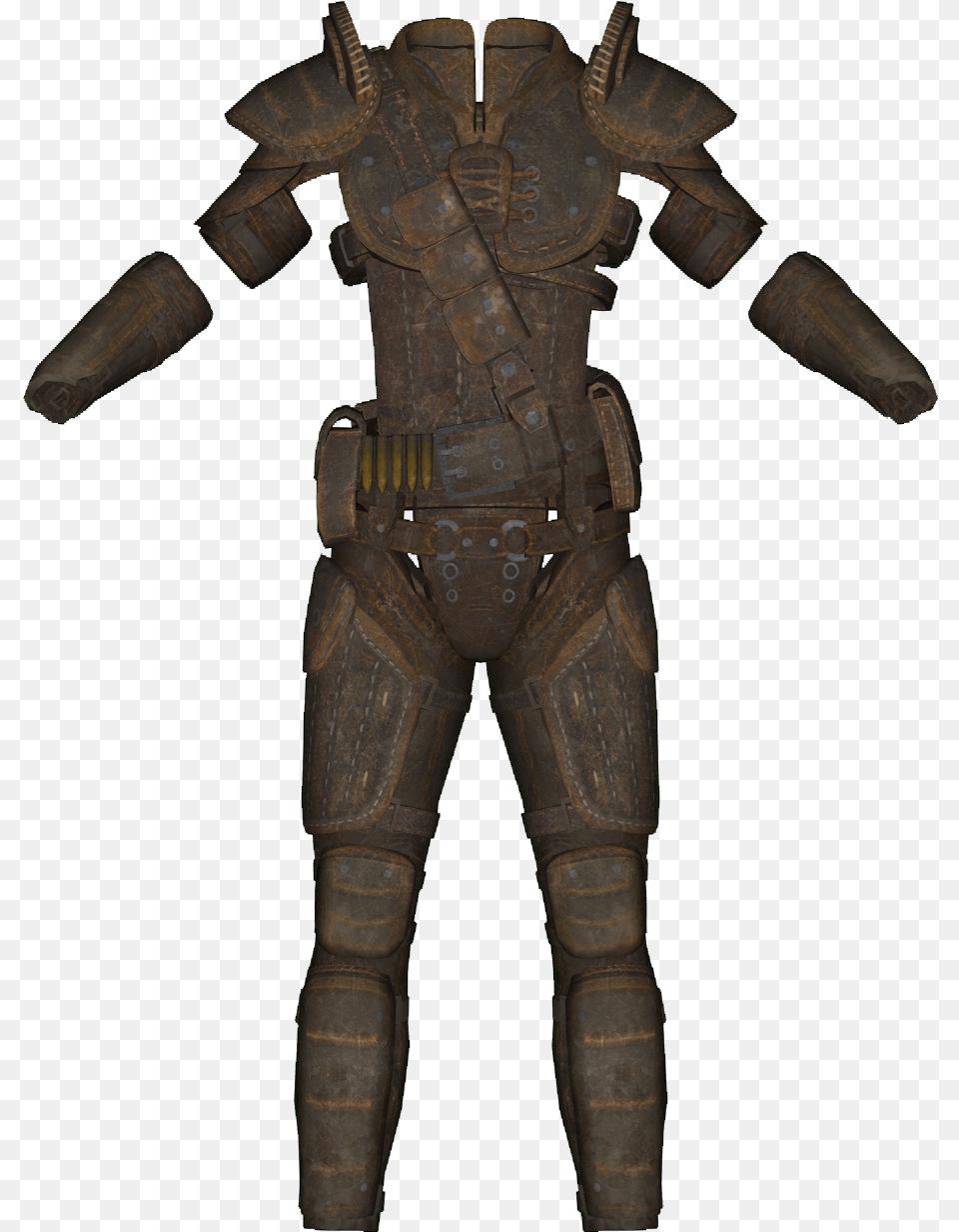 Heavy Leather Armor Fallout 76 Heavy Leather Armor, Bronze, Figurine, Person Free Transparent Png