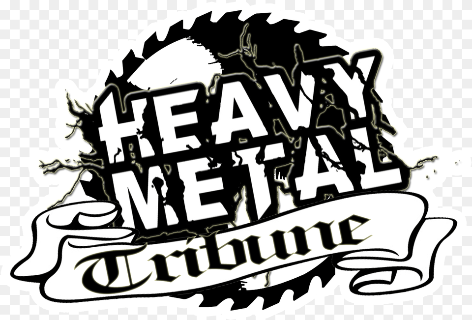 Heavy Metal Tribune Metal Music Logo, Sticker, Baby, Person, Text Free Png Download