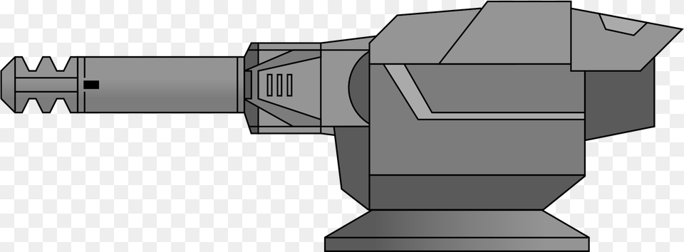 Heavy Particle Cannon Cannon, Weapon, Coil, Machine, Rotor Free Png