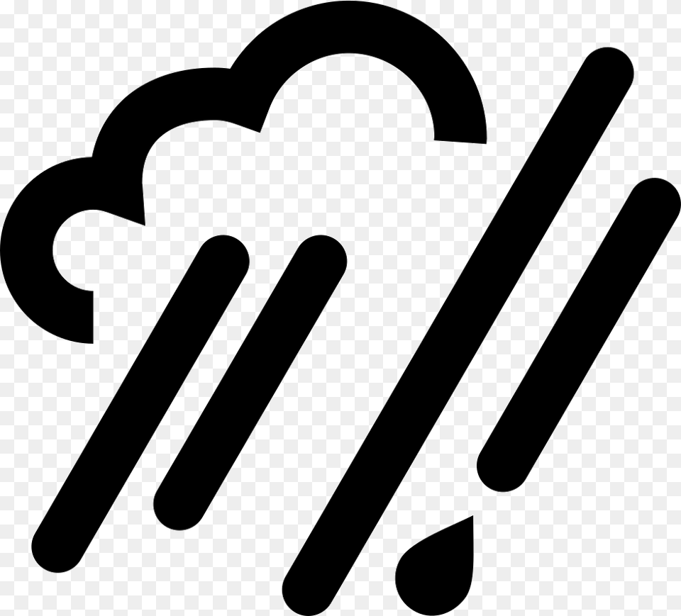 Heavy Rain To Heavy Rain To Heavy Storm Storm Thunderstorm, Stencil, Cutlery, Symbol, Logo Free Transparent Png