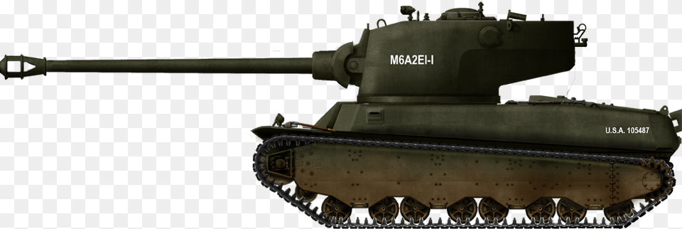 Heavy Tank M6a2e1 M6a2 Tank, Armored, Military, Transportation, Vehicle Free Transparent Png