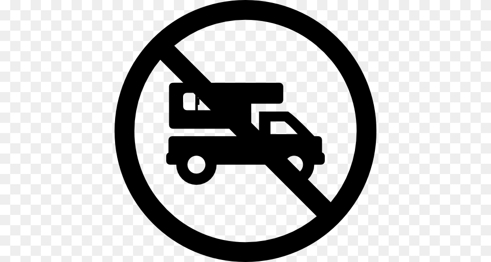 Heavy Vehicles Not Allowed, Sign, Symbol, Machine, Wheel Free Png Download