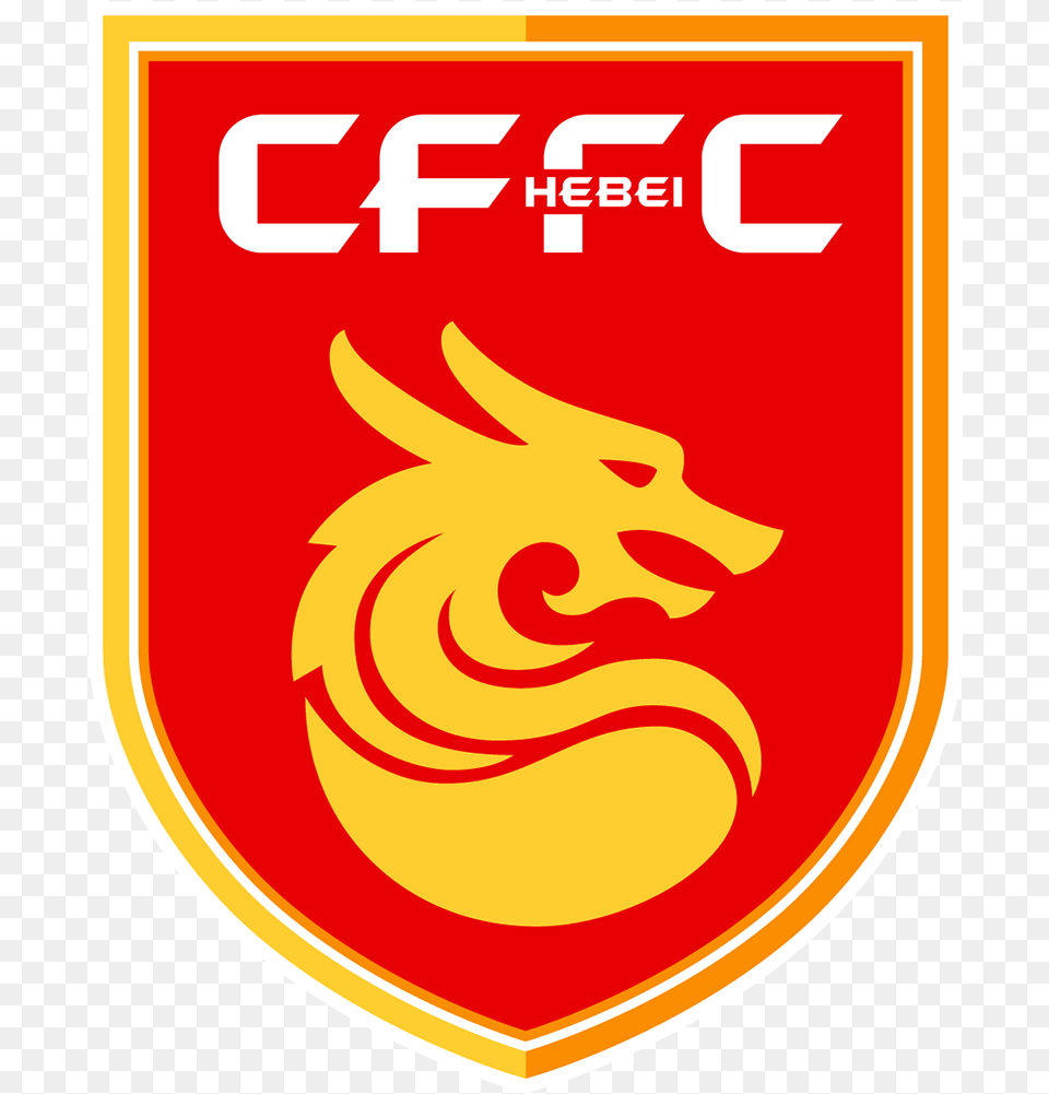 Hebei China Fortune Fc Logo, Emblem, Symbol, First Aid Png Image