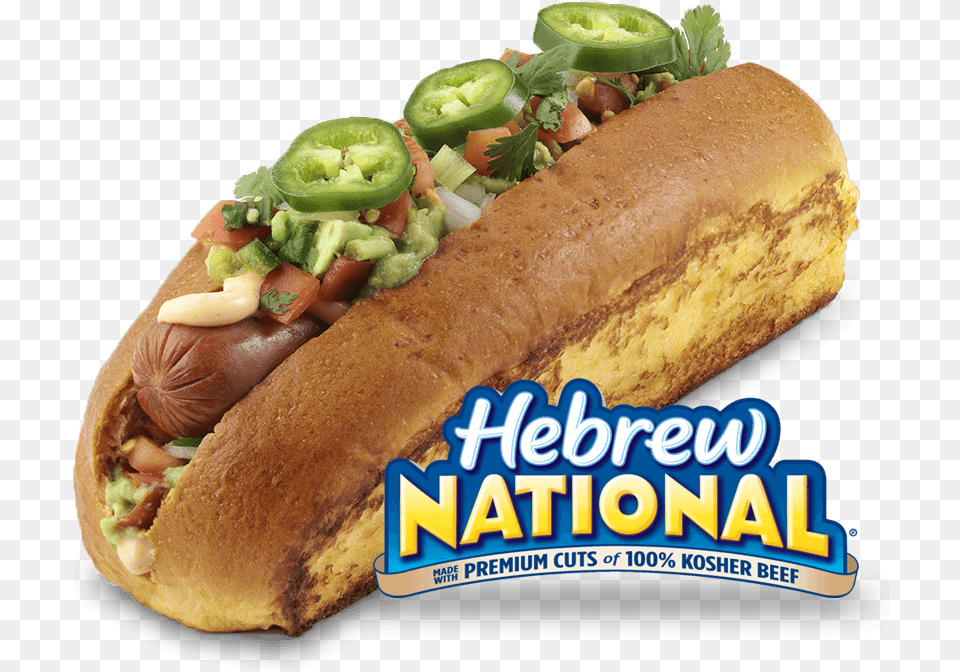 Hebrew National Beef Franks 103 Oz, Food, Hot Dog, Sandwich Png