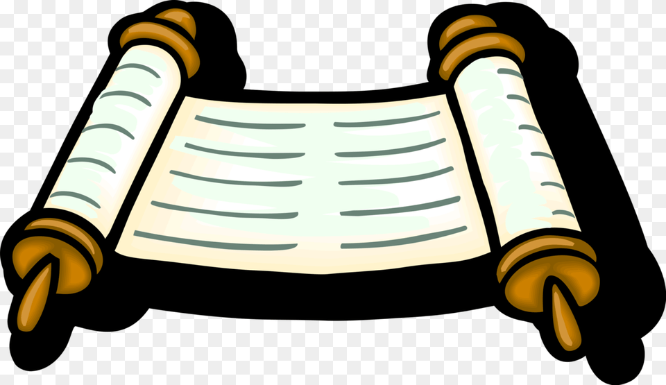 Hebrew Sefer Torah Scroll, Document, Text Png