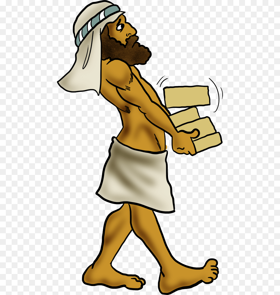 Hebrew Slave In Egypt Egyptian Slave Clipart, Person, Clothing, Hat, Face Free Png