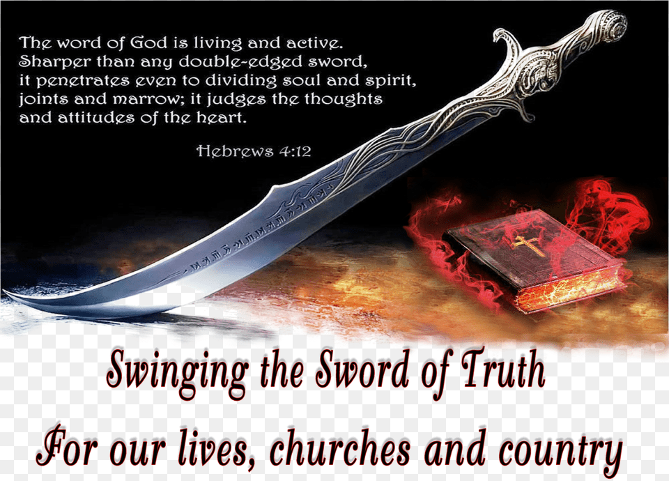 Hebrews 4 12, Sword, Weapon, Blade, Dagger Png
