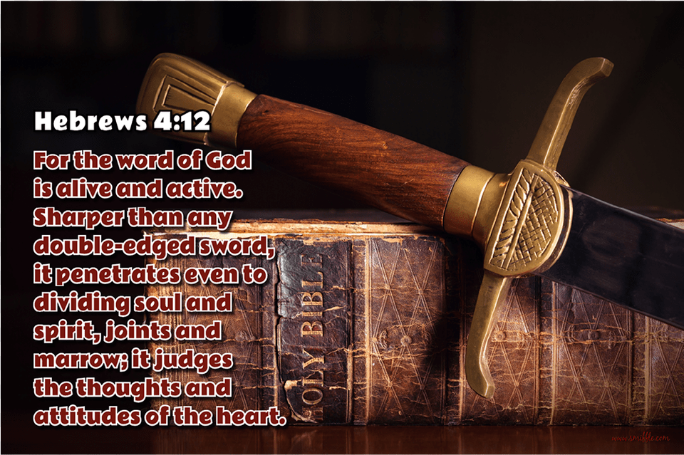 Hebrews 4 12 Bv133 Authority Holy Spirit, Sword, Weapon, Blade, Dagger Png