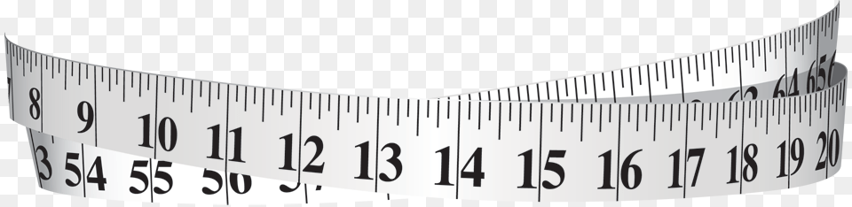Hechos A Tu Medida White Tape Measure, Chart, Plot, Text Free Png Download