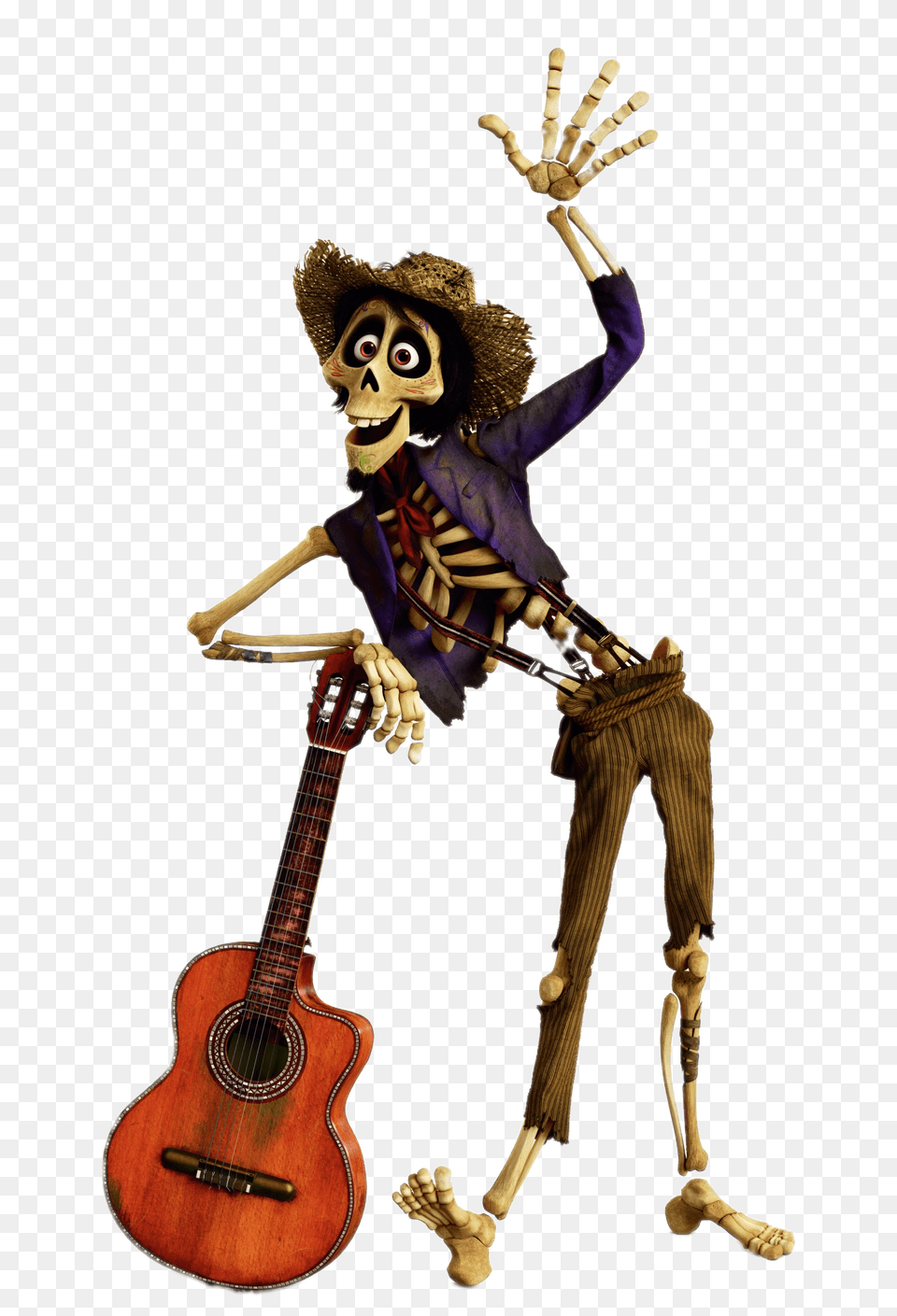 Hector Dancing Transparent, Guitar, Musical Instrument, Person, Face Png Image