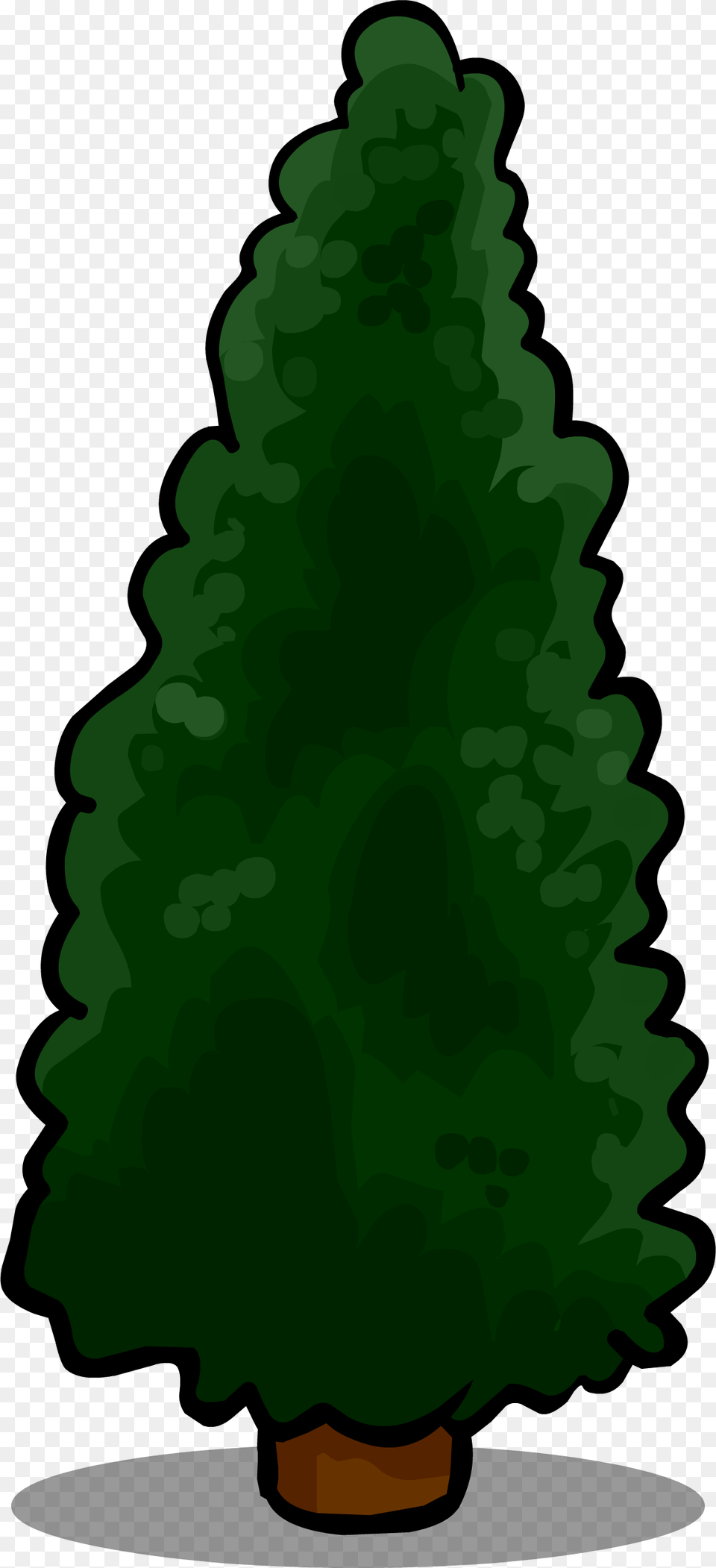 Hedge Clipart Club Penguin Tree Furniture, Fir, Green, Pine, Plant Png Image