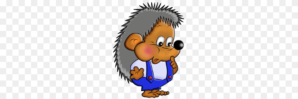 Hedgehog Cartoon Clipart, Baby, Person, Face, Head Free Transparent Png