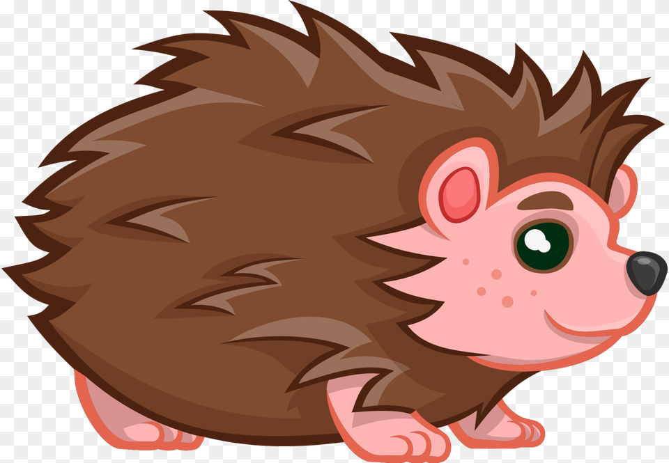 Hedgehog Clip Arts For Web Cartoon Hedgehog, Baby, Person, Animal, Mammal Free Png Download