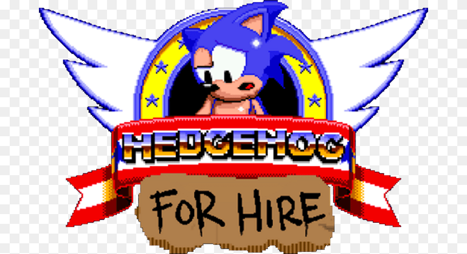 Hedgehog For Hire Sonic Mania Sonic The Hedgehog Game Logo, Baby, Person, Animal, Fish Png
