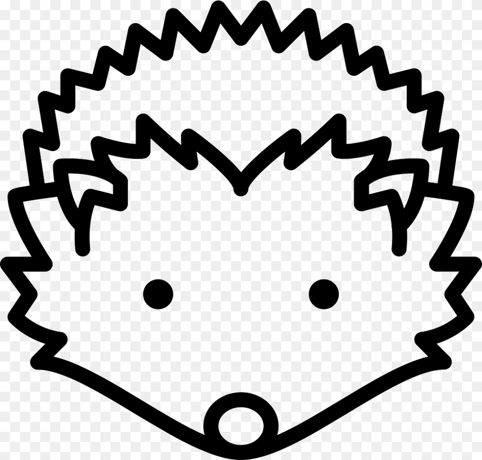 Hedgehog Head Comments Hedgehog Face Vector, Stencil, Electronics, Hardware, Sticker Png Image