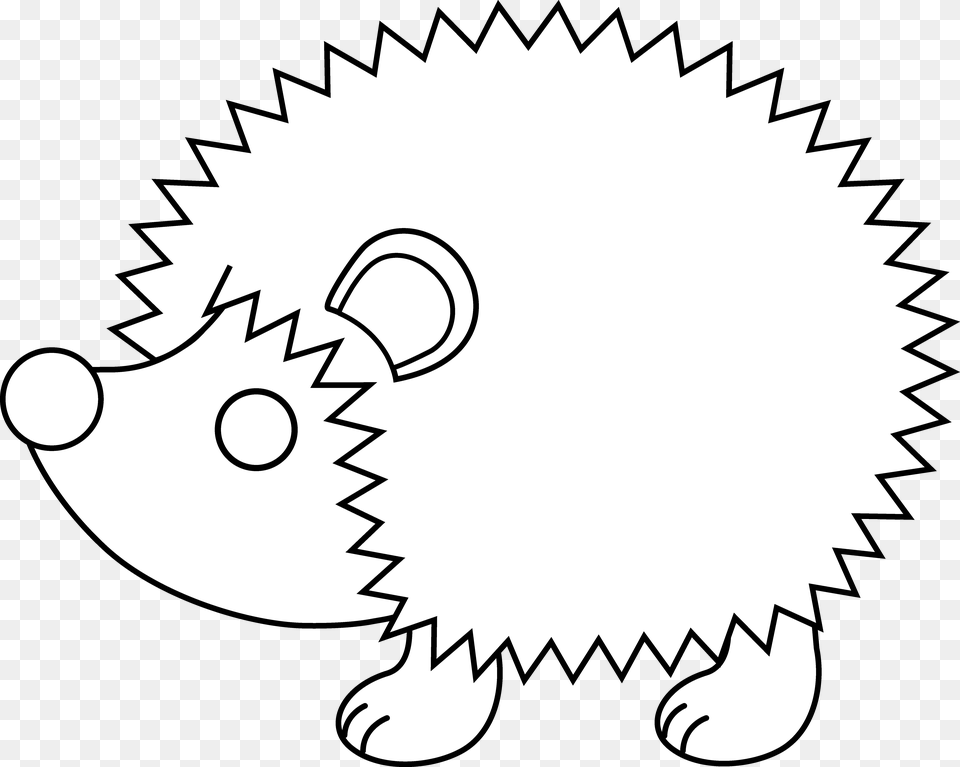 Hedgehog Line Art Preschoolers Hedgehogs And Clip Art Hedgehog Pictures To Colour, Electronics, Hardware, Stencil Free Transparent Png