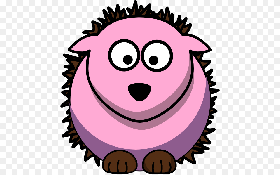 Hedgehog Pink Hedgehogs And Clip Art, Birthday Cake, Cake, Cream, Dessert Png Image